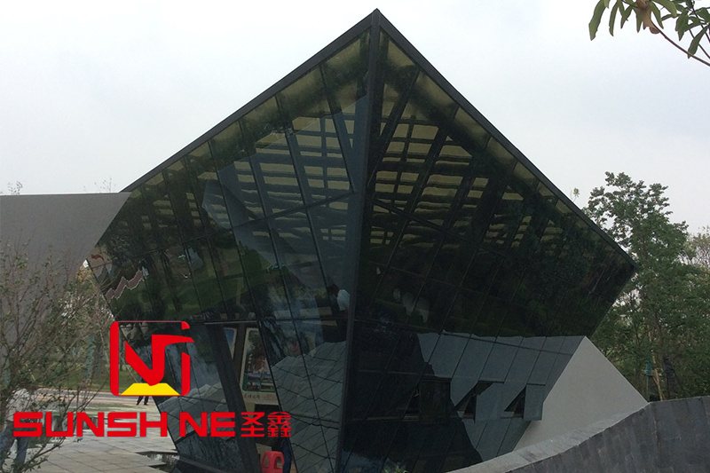 園博會宜昌館鋼(gang)結構及(ji)其幕牆